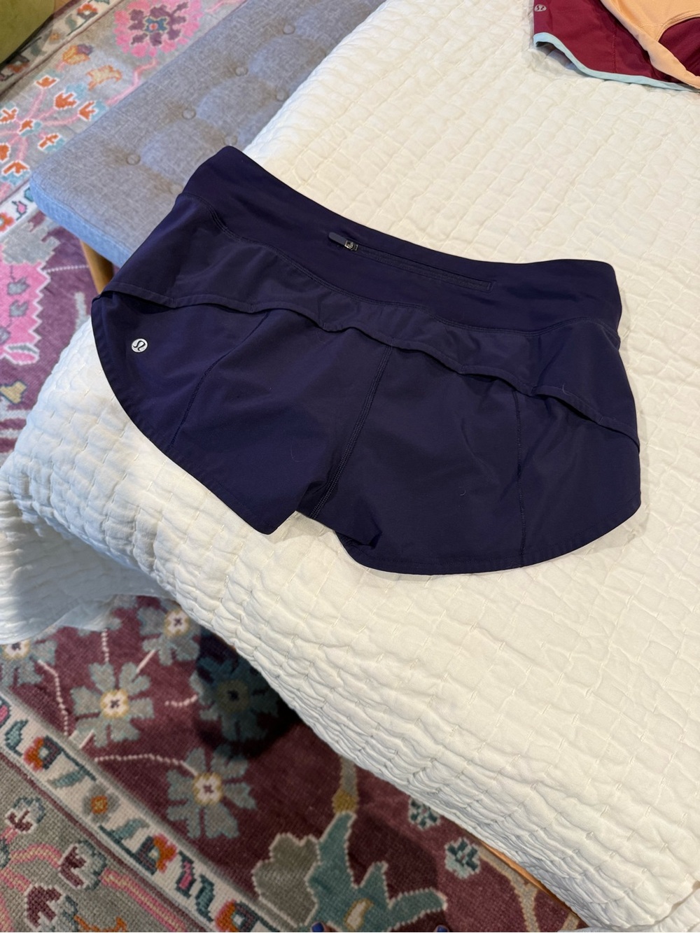 lululemon athletica Deep Purple Ruffle Hem Athletic Skort